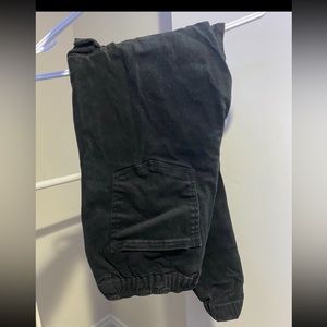 Black Cargo Pants